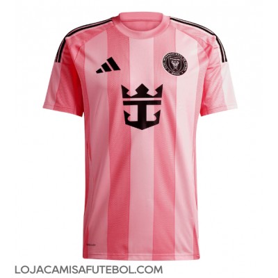 Camisa de Futebol Inter Miami Luis Suarez #9 Equipamento Principal 2025-26 Manga Curta Camisa de Futebol Inter Miami Luis Suarez #9 Equipamento Principal 2025-26 Manga Curta
